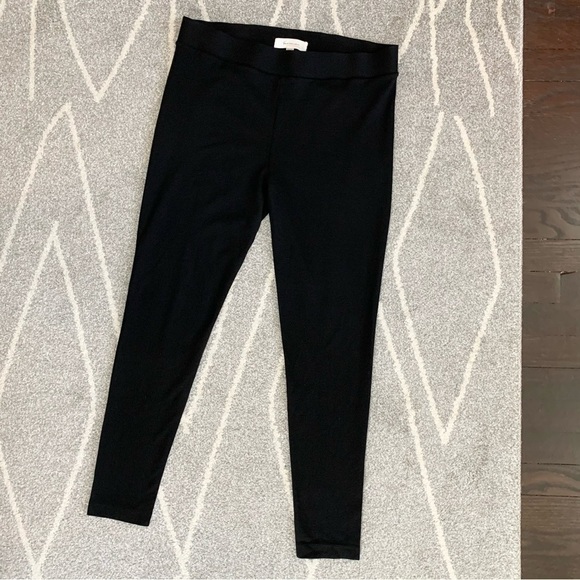 Two by Vince Camuto Black Leggings with Back Seams - Picture 1 of 4